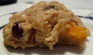 apricot cranberry oatmeal scone vegan friendly